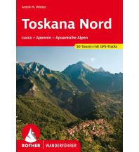 Hiking Guides Rother Wanderführer Toskana Nord Bergverlag Rother