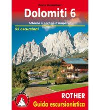 Hiking Guides Rother Guida escursionistica Dolomiti 6 Bergverlag Rother