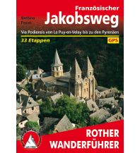 Long Distance Hiking Rother Wanderführer Französischer Jakobsweg Bergverlag Rother