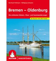 Wanderführer Rother Wanderführer Bremen - Oldenburg Bergverlag Rother
