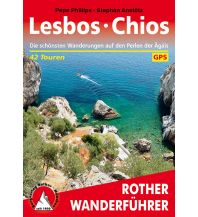 Hiking Guides Rother Wanderführer Lésbos, Chíos Bergverlag Rother