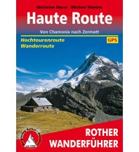 Long Distance Hiking Rother Wanderführer Haute Route Bergverlag Rother