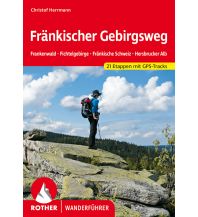 Weitwandern Rother Wanderführer Fränkischer Gebirgsweg Bergverlag Rother