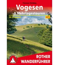 Long Distance Hiking Rother Wanderführer Vogesen - 9 Mehrtagestouren Bergverlag Rother