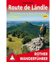 Long Distance Hiking Rother Wanderführer Route de Ländle Bergverlag Rother