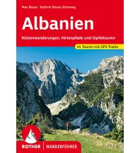 Hiking Guides Rother Wanderführer Albanien Bergverlag Rother