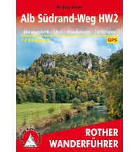 Weitwandern Rother Wanderführer Alb Südrand-Weg HW2 Bergverlag Rother