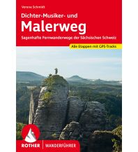 Weitwandern Rother Wanderführer Malerweg und Dichter-Musiker-Maler-Weg Bergverlag Rother