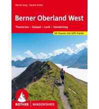 Hiking Guides Rother Wanderführer Berner Oberland West Bergverlag Rother