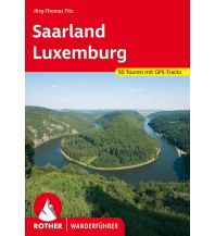 Hiking Guides Rother Wanderführer Luxemburg, Saarland Bergverlag Rother