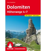 Weitwandern Dolomiten Höhenwege 4-7 Bergverlag Rother