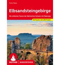 Wanderführer Rother Wanderführer Elbsandsteingebirge Bergverlag Rother