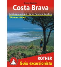 Hiking Guides Rother Guía excursionista Costa Brava Bergverlag Rother