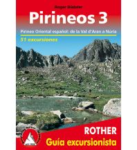 Hiking Guides Rother Guía excursionista Pirineos 3 Bergverlag Rother