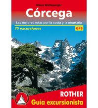 Hiking Guides Rother Guía excursionista Córcega Bergverlag Rother