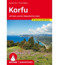 Hiking Guides Rother Wanderführer Korfu Bergverlag Rother