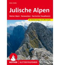 Klettersteigführer Klettersteigführer Julische Alpen Bergverlag Rother
