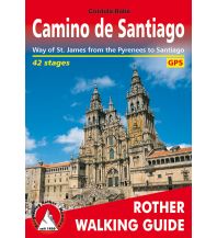 Hiking Guides Camino de Santiago Bergverlag Rother