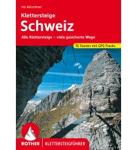 Klettersteigführer Klettersteige Schweiz Bergverlag Rother