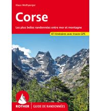 Hiking Guides Rother guide de randonnées Corse Bergverlag Rother