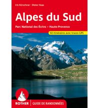 Hiking Guides Rother Guide de randonnées Alpes du Sud Bergverlag Rother