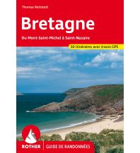 Hiking Guides Rother Guide de randonnées Bretagne Bergverlag Rother