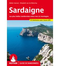 Hiking Guides Rother Guide de randonnées Sardaigne Bergverlag Rother