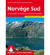 Wanderführer Rother Guide de Randonnées Norvège Sud Bergverlag Rother