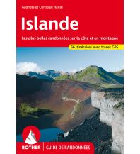Hiking Guides Rother Guide de randonnées Islande Bergverlag Rother