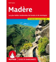 Hiking Guides Rother Guide de randonnées Madère Bergverlag Rother