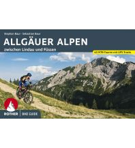 Mountainbike Touring / Mountainbike Maps Bike Guide Allgäuer Alpen Bergverlag Rother