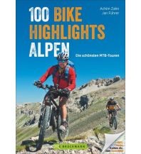 Mountainbike-Touren - Mountainbikekarten 100 Bike-Highlights Alpen Bruckmann Verlag