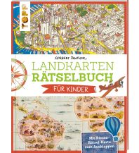 Kinderbücher und Spiele Landkarten Rätselbuch für Kinder Frech-Verlag GmbH + Co. Druck KG