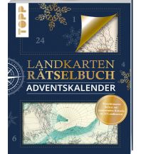 Weltatlanten Landkarten Rätselbuch Adventskalender Frech-Verlag GmbH + Co. Druck KG