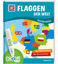 Children's Books and Games BOOKii® WAS IST WAS Stickeratlas Flaggen der Welt. Tessloff Verlag