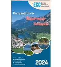 Camping Guides ECC Campingführer Österreich / Schweiz 2024 Drei Brunnen Verlag