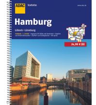 City Maps ADAC Stadtatlas Hamburg mit Lübeck, Lüneburg 1:20 000 ADAC Verlag