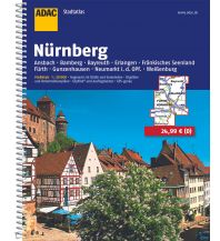 City Maps ADAC StadtAtlas Nürnberg mit Ansbach, Bamberg, Bayreuth, Erlangen, Fränkisches ADAC Verlag