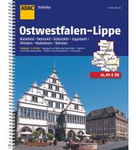 Stadtpläne ADAC Stadtatlas Ostwestfalen-Lippe mit Bielefeld, Detmold, Gütersloh, Lippstadt ADAC Verlag