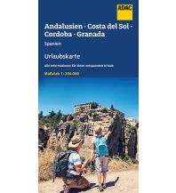 ADAC Urlaubskarte E Andalusien, Costa del Sol 1:200 000 ADAC Verlag