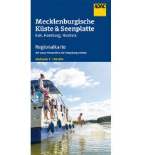 Straßenkarten ADAC Regionalkarte Deutschland Blatt 2 Mecklenburgische Küste u. ADAC Verlag