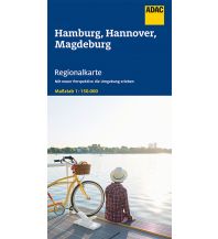 Road Maps ADAC Regionalkarte Blatt 5 Hamburg, Hannover, Magdeburg 1:150 000 ADAC Verlag
