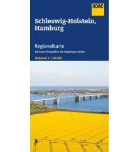 Straßenkarten ADAC Regionalkarte 01 Schleswig-Holstein, Hamburg 1:150.000 ADAC Verlag