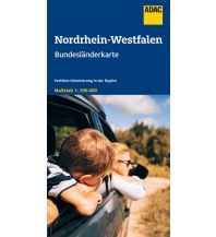 Road Maps ADAC BundesländerKarte Deutschland Blatt 6 Nordrhein-Westfalen 1:300 000 ADAC Verlag