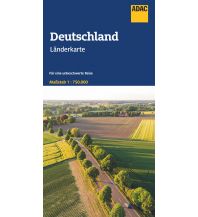 Straßenkarten ADAC Länderkarte Deutschland 1:750.000 ADAC Verlag