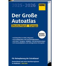 Reise- und Straßenatlanten ADAC Der Große Autoatlas 2025/2026 Deutschland und seine Nachbarregionen 1:300.000 ADAC Verlag