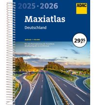 Road & Street Atlases ADAC Maxiatlas 2025/2026 Deutschland 1:150.000 ADAC Verlag