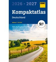 Road & Street Atlases ADAC Kompaktatlas 2026/2027 Deutschland 1:250.000 ADAC Verlag