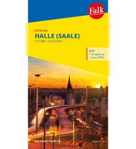 City Maps Falk Cityplan Halle (Saale) 1:17.500 Falk Verlag AG