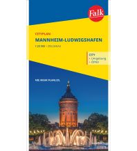 Stadtpläne Falk Cityplan Mannheim-Ludwigshafen 1:22.500 Falk Verlag AG